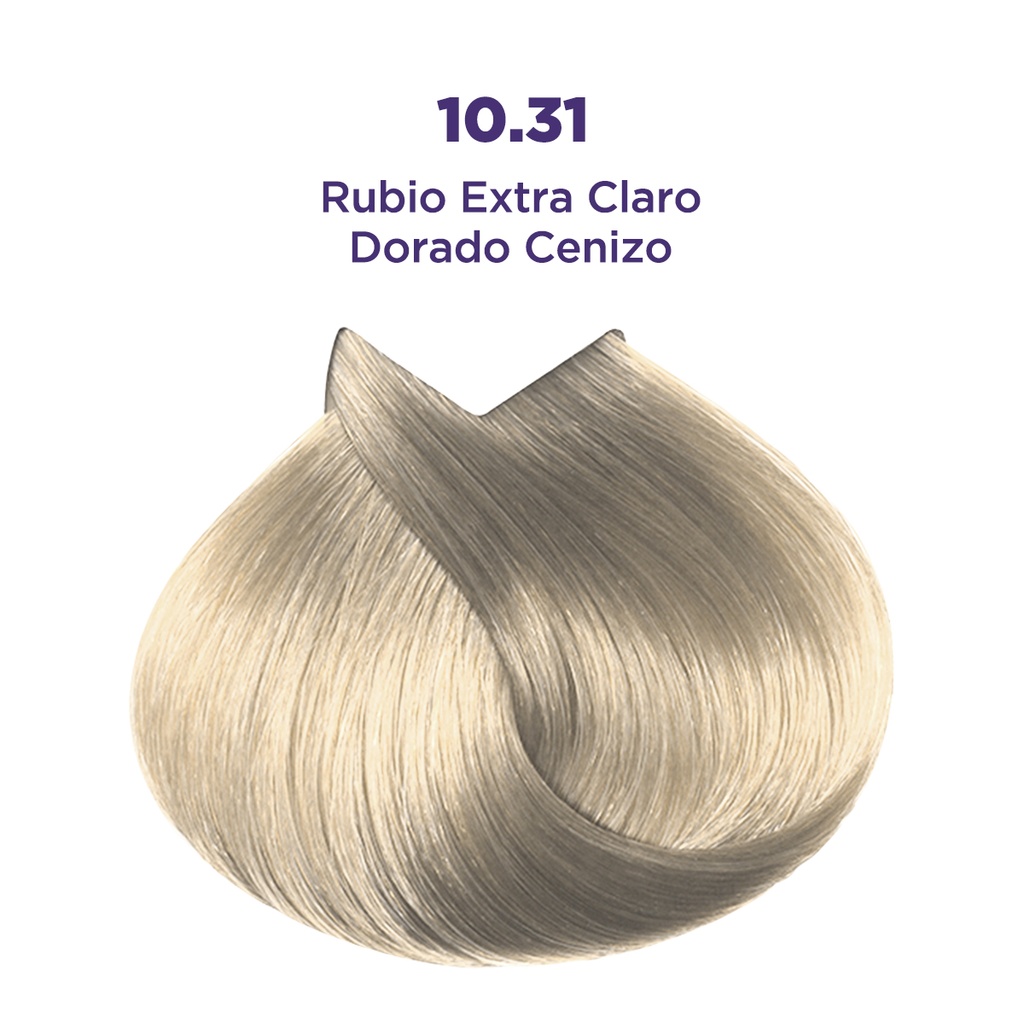 10.31 RUBIO EXTRA CLARO DORADO CENIZO 90G