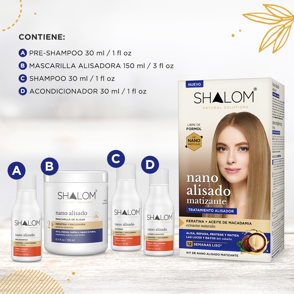KIT NANO ALISADO MATIZANTE