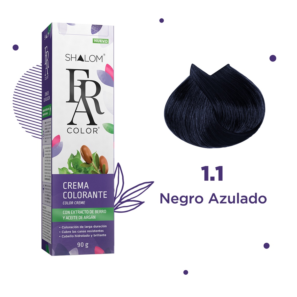 1.1 NEGRO AZULADO 90G                                                 