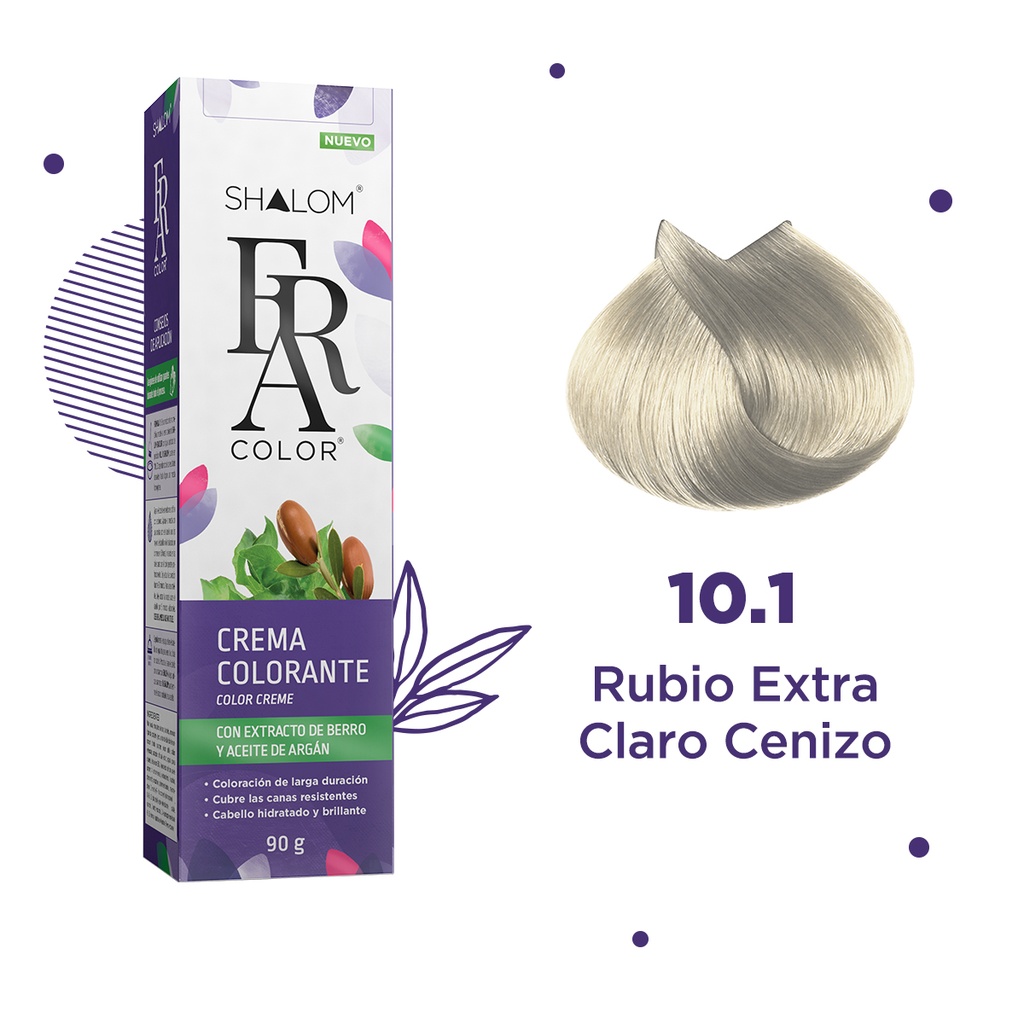10.1 RUBIO EXTRA CLARO CENIZO 90G