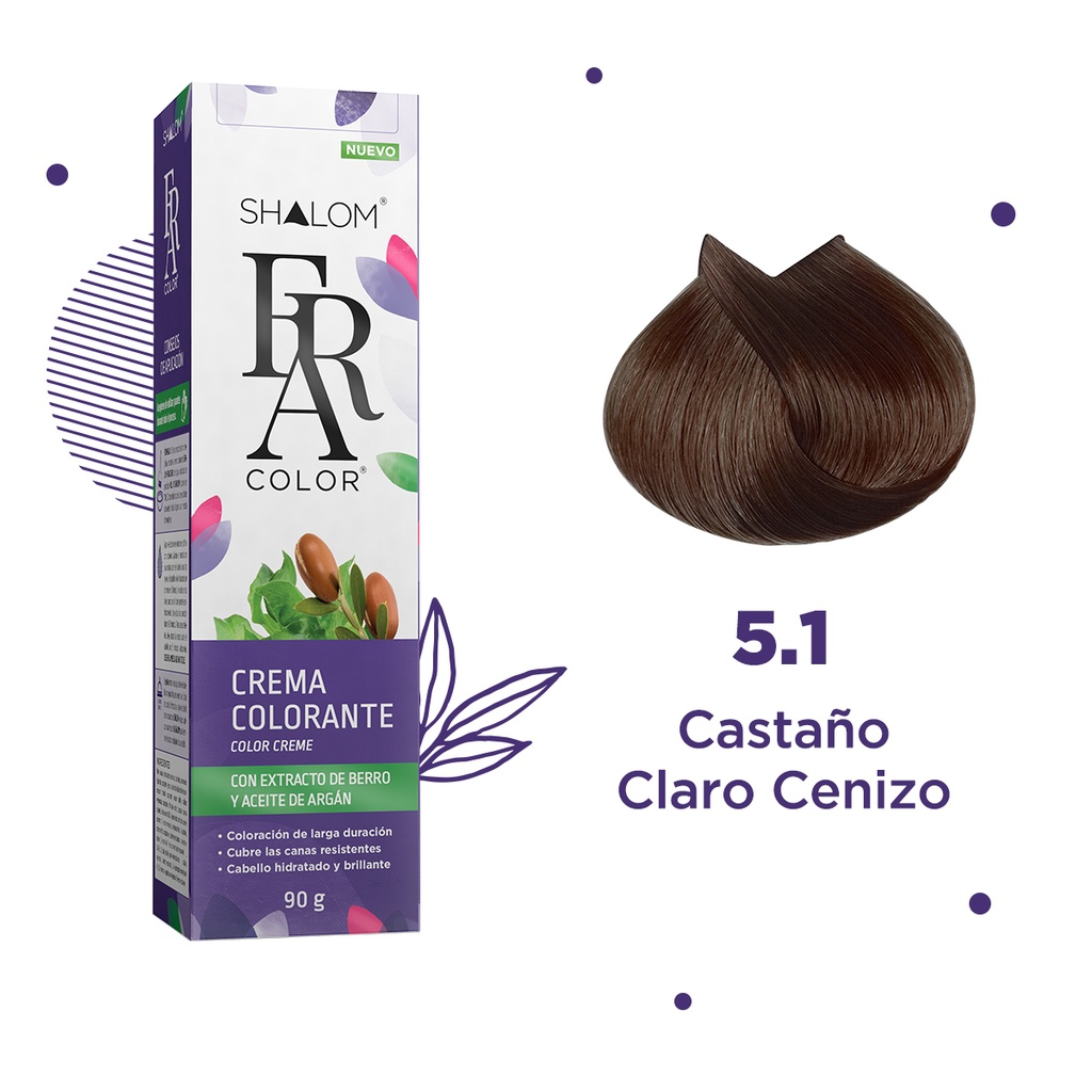 5.1 CASTAÑO CLARO CENIZO 90G                                          