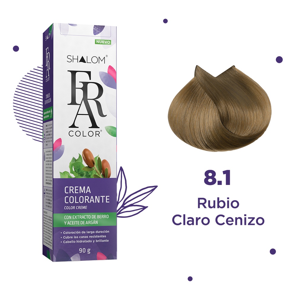 8.1 RUBIO CLARO CENIZO 90G                                            