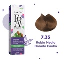 7.35 RUBIO MEDIO DORADO CAOBA 90 G 