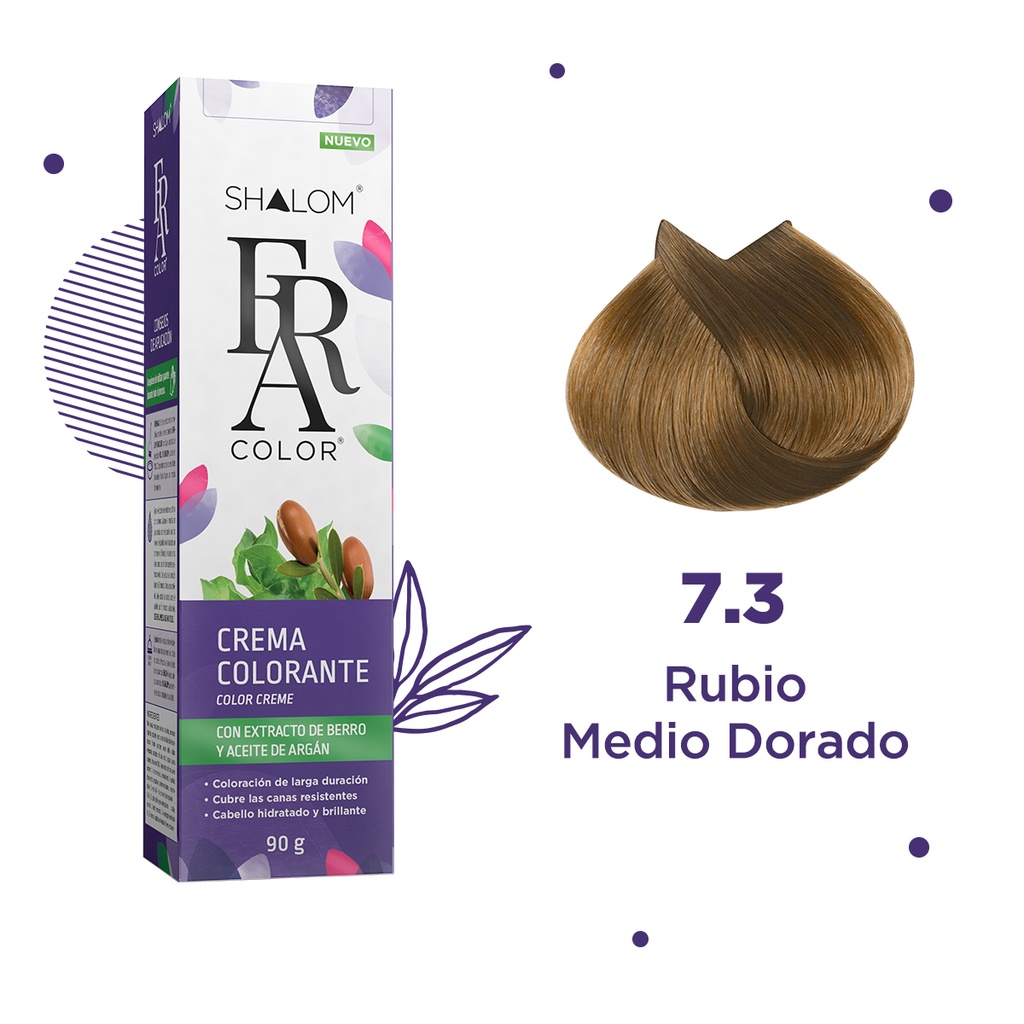 7.3 RUBIO MEDIO DORADO 90G