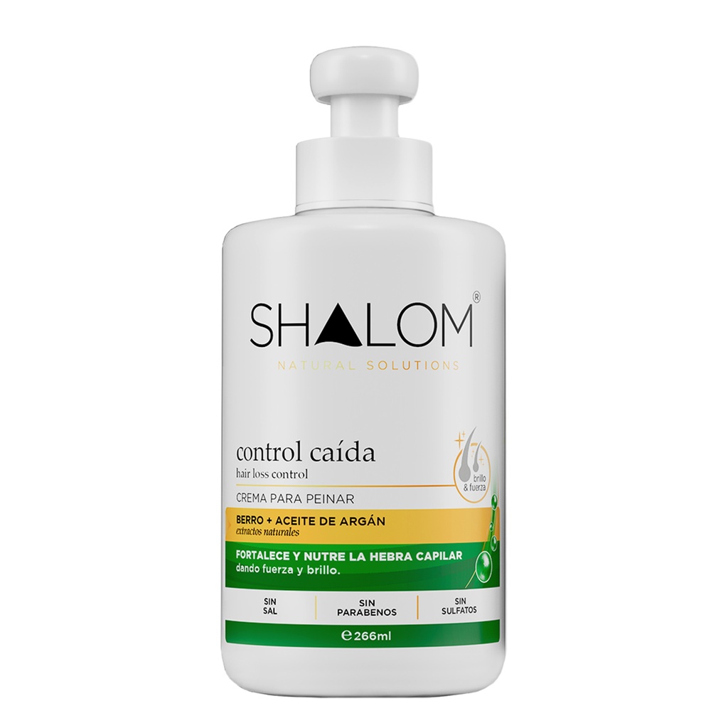 CREMA PARA PEINAR CONTROL CAÍDA BERRO 266 ML (9 FL OZ)