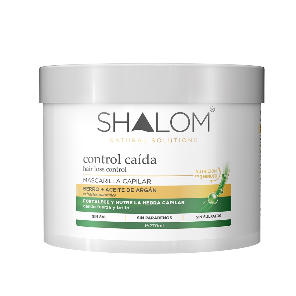 MASCARILLA CONTROL CAÍDA BERRO 270 ML (9 FL OZ)