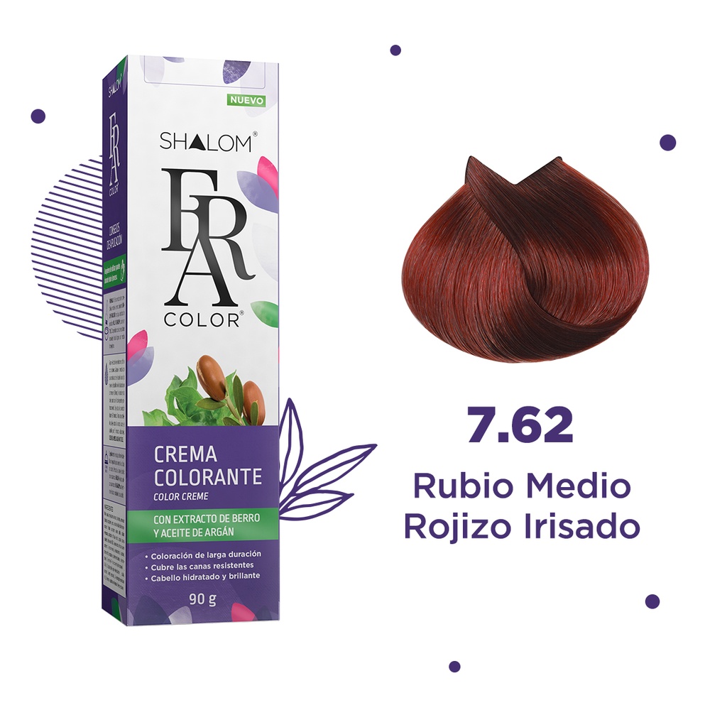 7.62 RUBIO MEDIO ROJIZO IRISADO 90G