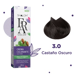 [FRACOLOR004] 3.0 CASTAÑO OSCURO 90G                                                