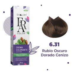 [FRACOLOR031] 6.31 RUBIO OSCURO DORADO CENIZO 90G