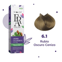 [FRACOLOR076] 6.1 RUBIO OSCURO CENIZO 90G                                           