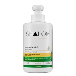 [SHALOM073] CREMA PARA PEINAR CONTROL CAÍDA BERRO 266 ML (9 FL OZ)