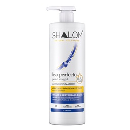 [SHALOM087] ACONDICIONADOR LISO PERFECTO KERATINA 960 ML (32 FL OZ) LITRO