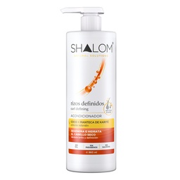 [SHALOM104] ACONDICIONADOR RIZOS DEFINIDOS COCO 960 ML (32 FL OZ) LITRO
