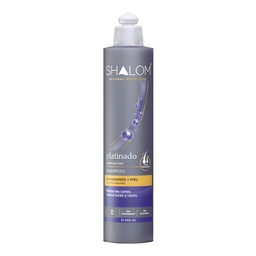 [SHALOM108] SHAMPOO PLATINADO 345 ML (11.5 FL OZ)