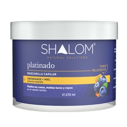 [SHALOM113] MASCARILLA PLATINADO 270 ML (9 FL OZ)