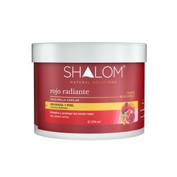 [SHALOM172] MASCARILLA ROJO RADIANTE 270 ML (9 FL OZ)