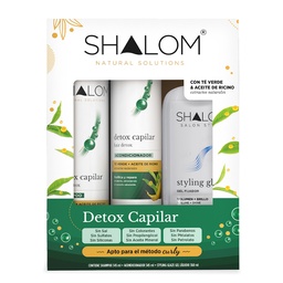 [SHALOMPACK026] PACK DETOX CAPILAR  SHA ACOND & STYLING